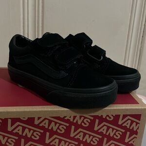 Kids Old Skool V Size 10.5 - Black